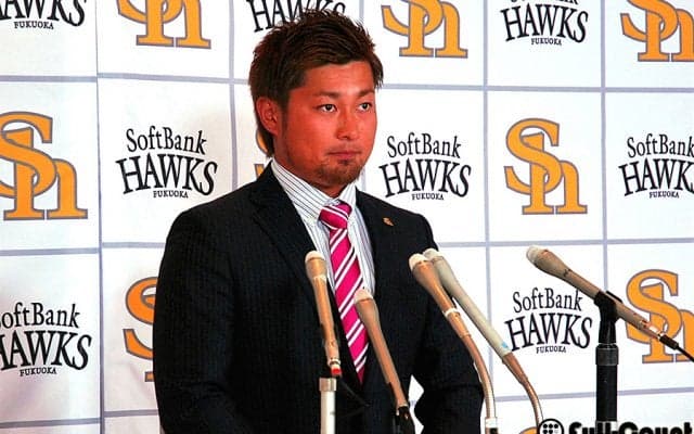 ホークス森、1700万円増の8700万円でサインも今季は「自分に腹が立った」