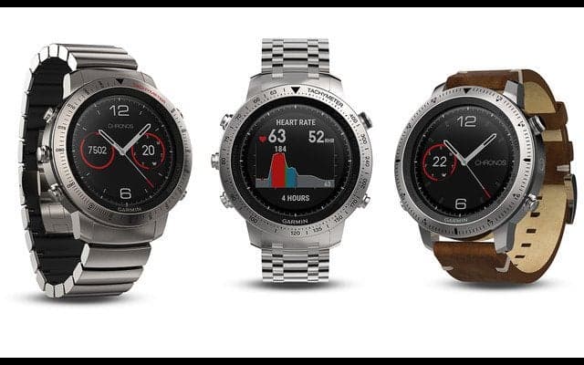 ガーミン、心拍計を追加した「fenix Chronos」