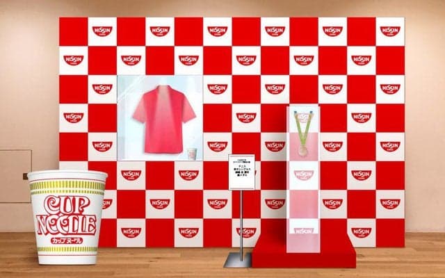 錦織圭オリンピック着用ウェア＆銅メダル、カップヌードルミュージアムで展示