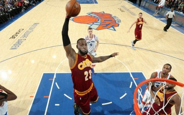 ビッグ3で74得点、「堅守速攻」を体現した王者キャバリアーズがニックスに快勝