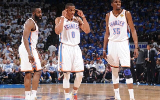 ケビン・デュラントとラッセル・ウェストブルック時代のサンダーのキーマンはジェームズ・ハーデン？