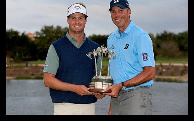 H.イングリッシュ＆M.クーチャー組が終盤のイーグルで逃げ切りV