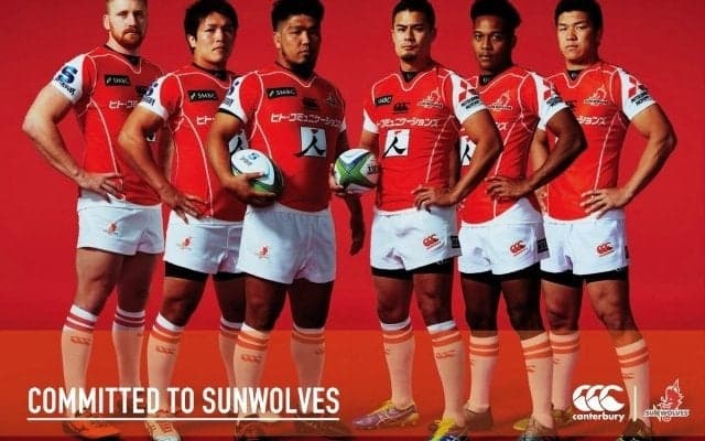 カンタベリーオブニュージーランド、 サンウルブズへユニフォーム提供