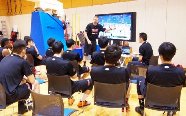 男子日本代表、Bリーグ期間中に行う重点強化合宿がスタート