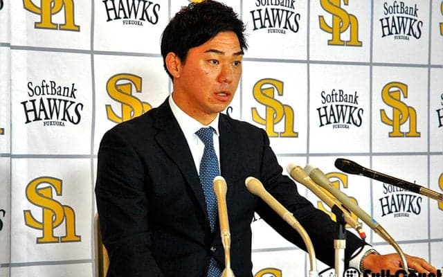 SB長谷川は現状維持　成績「納得できない」、来季「一番打った人になりたい」