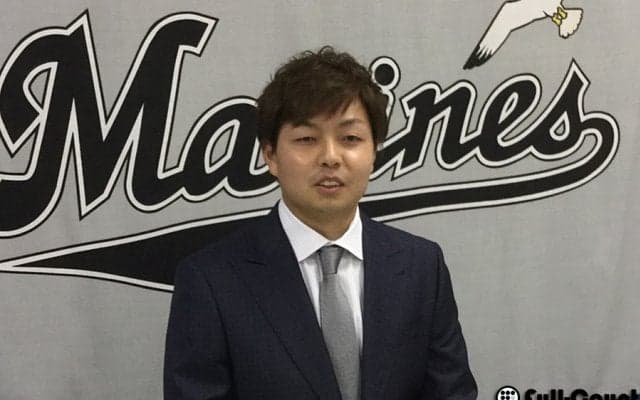 ロッテ松永が1000万円増で更改　左対策は「ちゃんと投げれば打たれない」