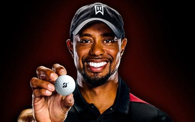 タイガー・ウッズ、ブリヂストンスポーツとゴルフボール契約を締結