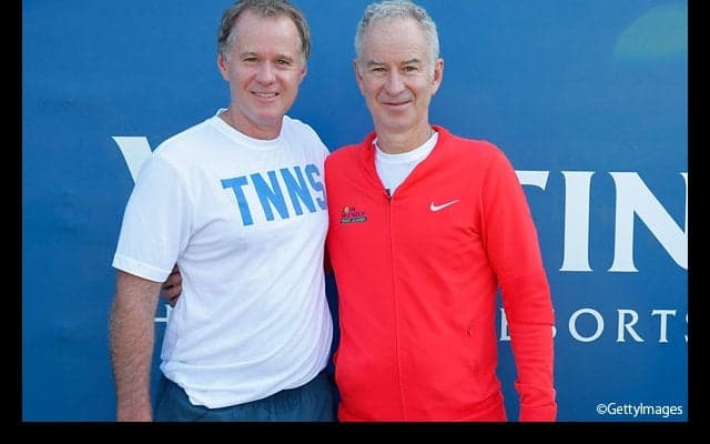  パトリック・マッケンローがNYテニスアカデミーで兄に合流 