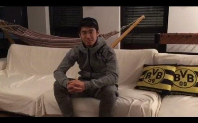 香川真司、ファンに動画で感謝の気持ちを伝える「いろんなことを経験できた年」
