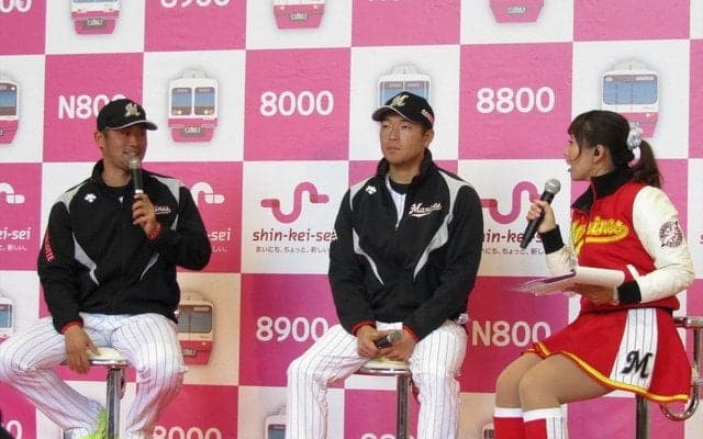 ロッテ・清田育宏、同僚の田中靖洋を鼓舞「お前は160キロ投げられる」