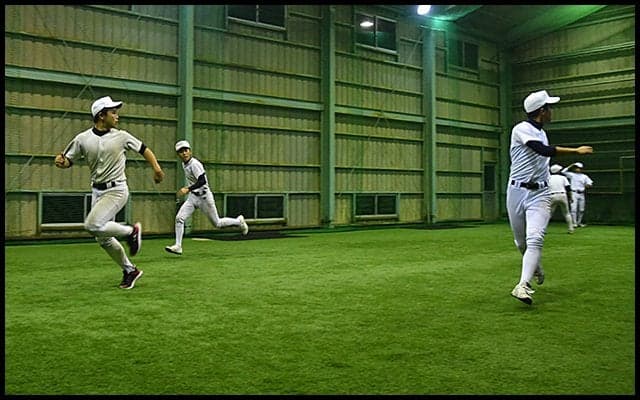 【中村高校】実際のプレーを想定したランニング