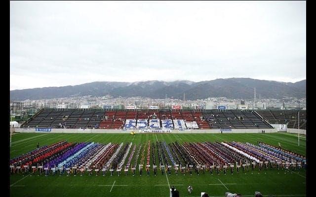  全国高校ラグビー大会開幕！　日川・中澤主将「一心不乱に戦い抜く」と宣誓 