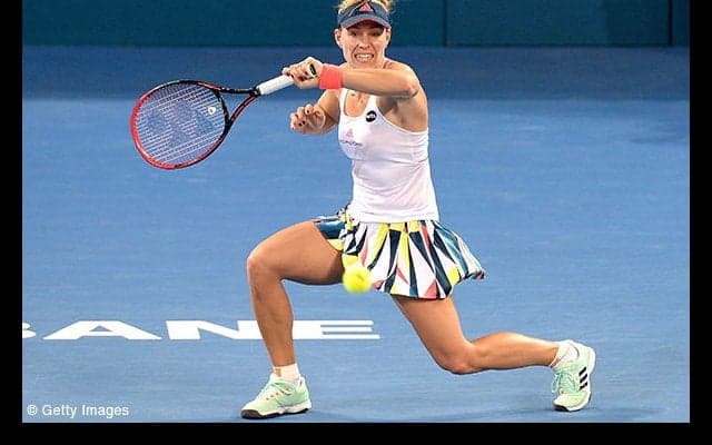  世界1位のケルバーが準々決勝へ、スビトリーナと対戦 [ブリスベン国際] 