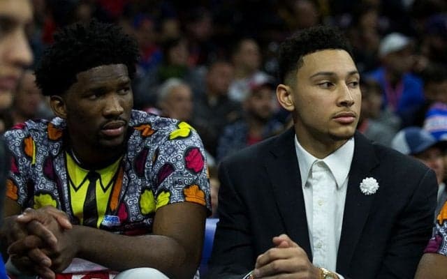 負傷で出遅れたドラフト1位、ベン・シモンズを気遣うジョエル・エンビード「自分も似たような状況を経験した」