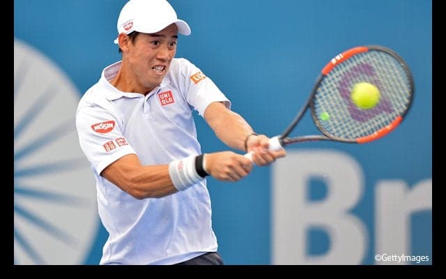  錦織がトンプソンを退けワウリンカとの準決勝へ [ブリスベン国際] 