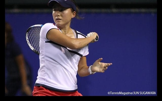  二宮真琴がメリチャーとのダブルスで初戦に快勝 [ホバート国際] 