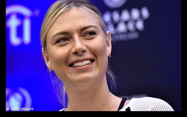  出場停止処分中のシャラポワは、4月のシュツットガルトでツアー復帰を予定 