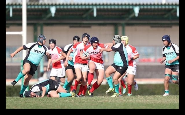  花園で少人数校のラガーメンも輝く。U18合同チーム東西対抗戦は東軍勝利 