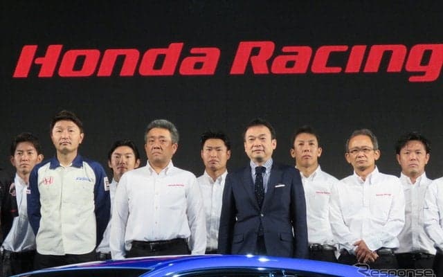 【東京オートサロン2017】ホンダ、SUPER GT 新季体制を発表…NSX-GTで5チームが参戦
