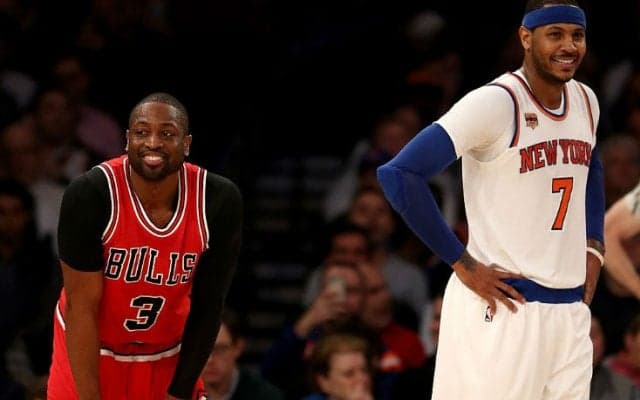 ドゥエイン・ウェイドがカーメロ・アンソニー退団の噂を否定「彼はニューヨークで優勝したがっている」