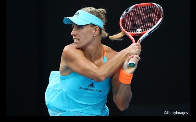  前年覇者のケルバーがフルセット勝利で初戦を突破 [全豪オープン] 