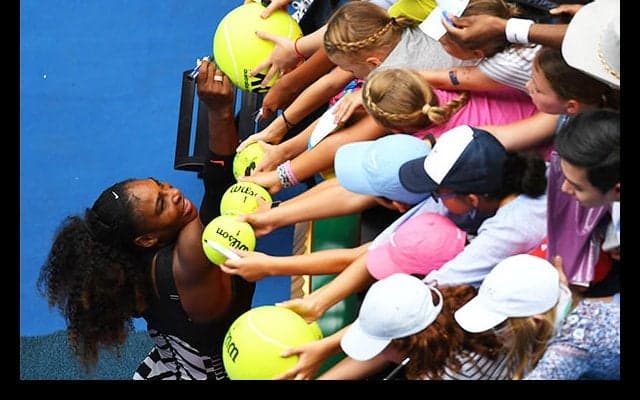  セレナの全豪がスタート、グランドスラム1回戦の勝敗記録は「65勝1敗」に 