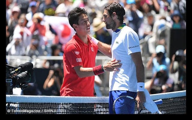  錦織は「ブレークされ過ぎ」と反省も、リターンゲームで集中力発揮 [全豪オープン] 