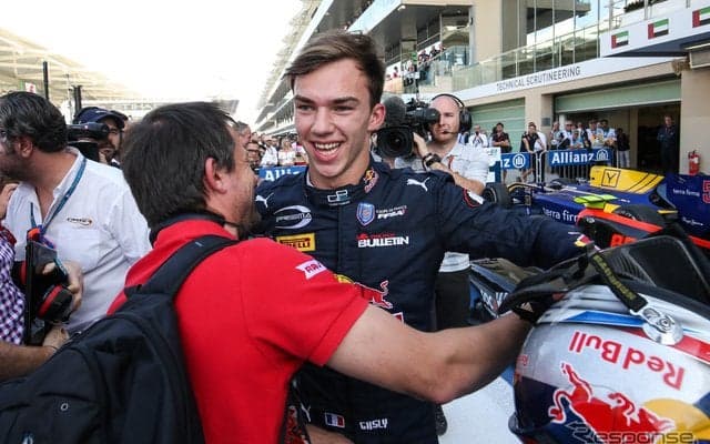 【スーパーフォーミュラ】今季も前年GP2チャンプ登場へ…レッドブルJr.のP.ガスリーが参戦