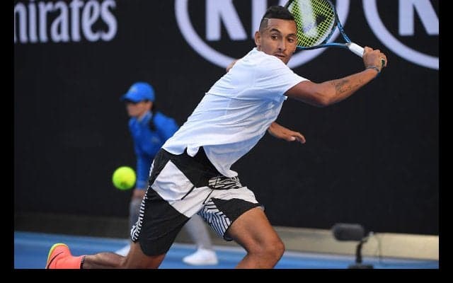  キリオスがダブルスを棄権 [全豪オープン] 