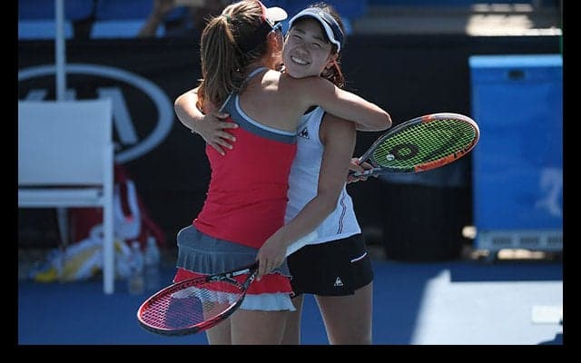  日比野菜緒がロソルスカとのダブルスで大会初勝利 [全豪オープン] 