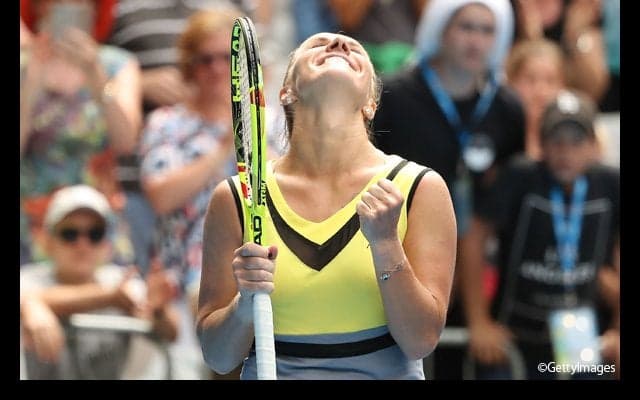  3時間36分の試合を制したクズネツォワが4回戦進出 [全豪オープン] 