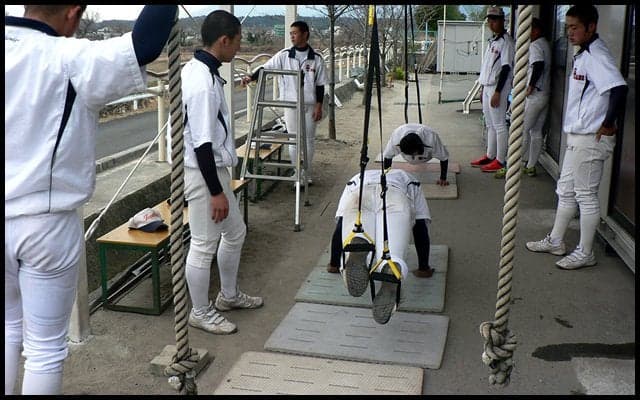 【いなべ総合学園】ボールを使わないトレーニング
