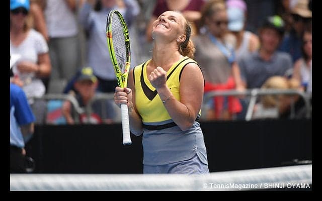  ケルバーが今大会初のストレート勝利、クズネツォワは激戦制す [全豪オープン] 