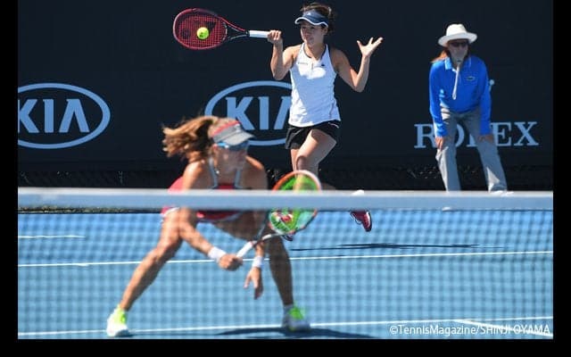  日比野菜緒とロソルスカのダブルスは2回戦で中国ペアに敗退 [全豪オープン] 