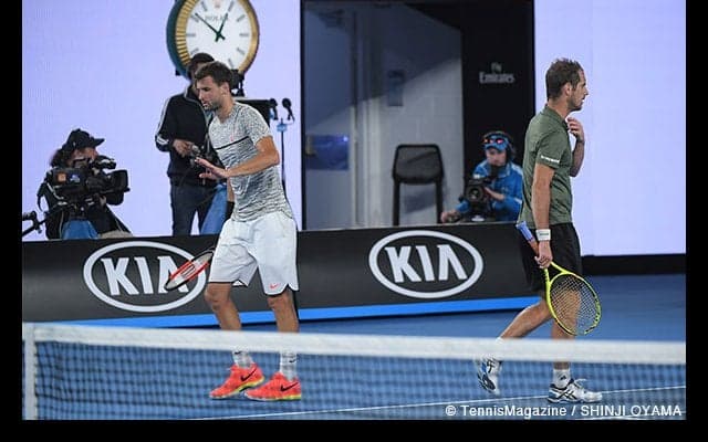  深夜の試合にも「もっと遅いのもあったよ」と気にしていないディミトロフ [全豪オープン] 