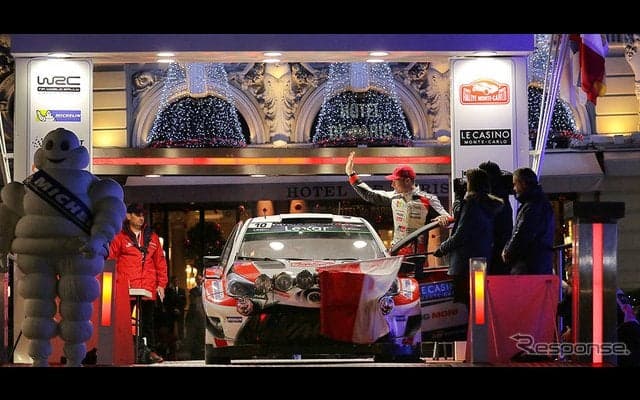 【トヨタWRC】モンテカルロ初日、ヤリス がデビューで3番手
