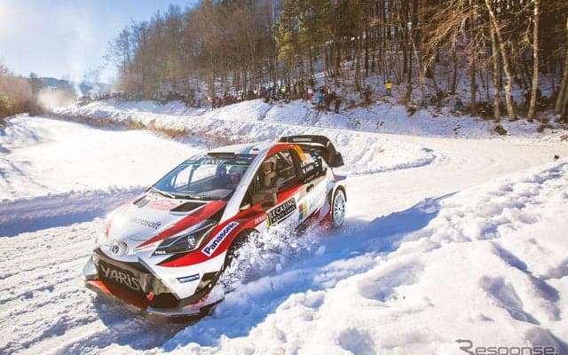 【トヨタWRC】モンテカルロ3日目：ラトバラが総合3位にポジションアップ---復帰初戦で表彰台なるか