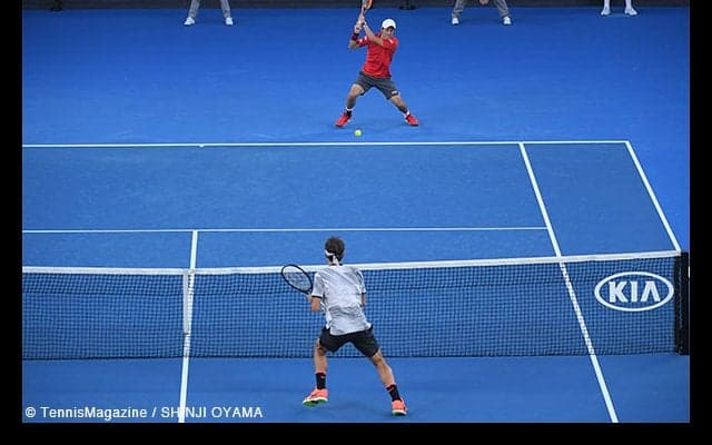  フェデラーには「甘いボールを一球も打てない」と錦織 [全豪オープン] 