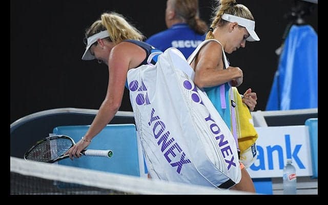  バンダウェイが世界1位ケルバーを破る金星、男女トップシードが4回戦敗退 [全豪オープン] 