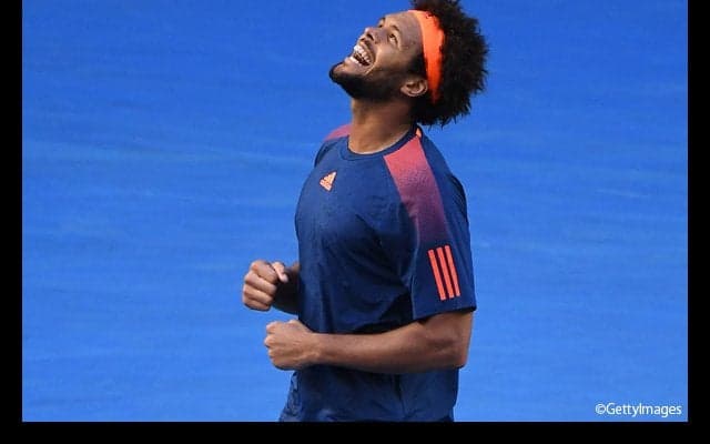  ツォンガが快進撃のエバンズを退けグランドスラム3大会連続の8強入り [全豪オープン] 