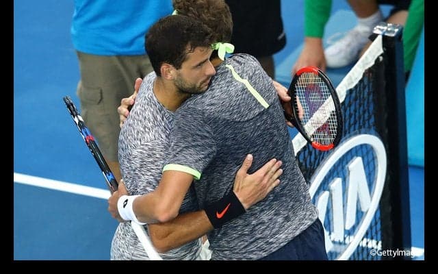  ディミトロフがジョコビッチを倒したイストミンを破り、3年ぶりの準々決勝進出 [全豪オープン] 