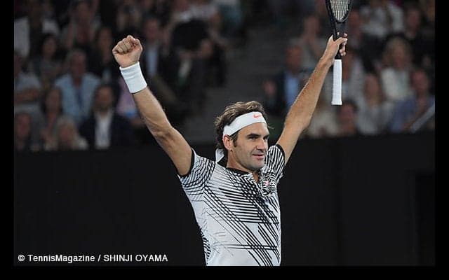  フェデラーが全豪13度目の準決勝へ、次はワウリンカ [全豪オープン] 