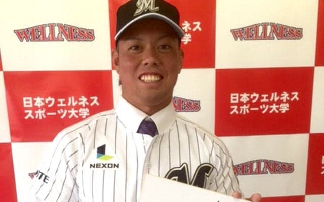 ロッテ育成2位の菅原、球団史上初のキャンプ1軍スタート　伊東監督も「楽しみ」