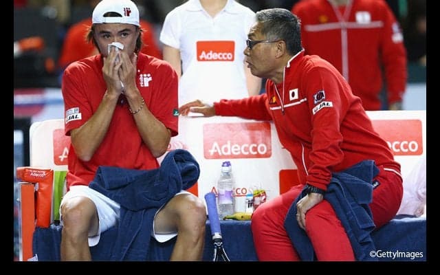  日本は錦織抜きの布陣でフランス戦へ [デ杯ワールドグループ1回戦] 