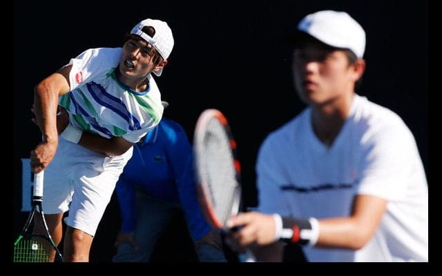  堀江亨とウー・イービンのダブルスは準決勝で敗退 [全豪オープン・ジュニア] 