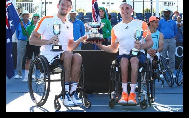  男子ダブルスはジェラードとリードが初優勝 [全豪オープン・車いすの部] 