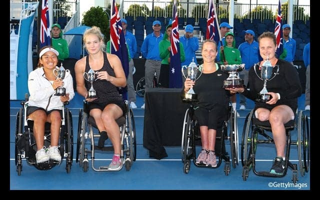  上地結衣はダブルス4連覇ならず、グリフィオン／ファンクォトが4年ぶりのタイトル獲得 [全豪オープン・車いすの部] 