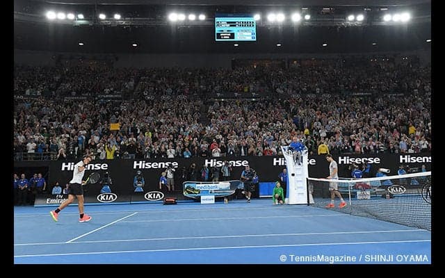  ナダルが4時間56分の死闘を制し、フェデラーが待つ決勝へ [全豪オープン] 