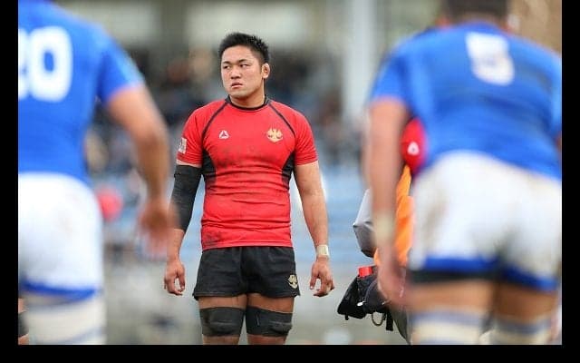  帝京大・飯野晃司、卒業後加入のサントリーへ挑む。「より速く、強く！」 