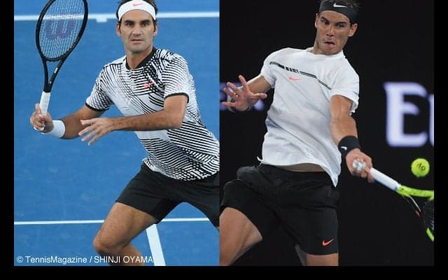  男子決勝「ナダル対フェデラー」比較、グランドスラム対戦成績 [全豪オープン] 